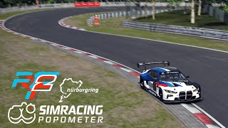 rFactor 2: Nordschleife in 7:45.752 with BMW M4 GT3 + Setup for LFM