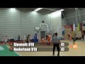 Nationaal Team U18 VS Slovenië (april 2010)