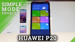 How to Enable Simple Mode in HUAWEI P20 - Simple Mode Tutorial |HardReset.Info screenshot 4