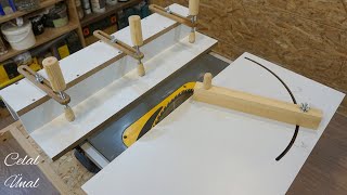 Table saw sleds / How to make table sled