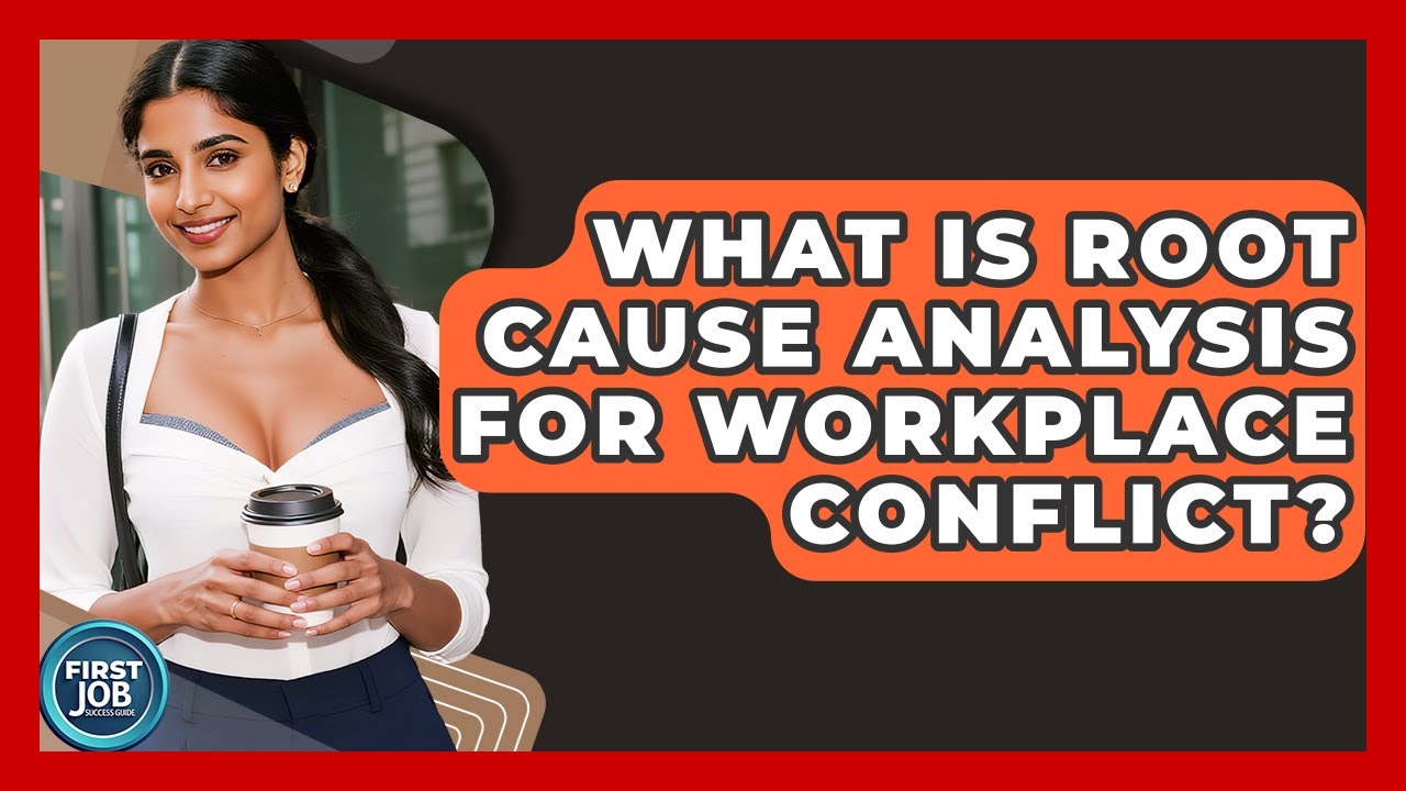What Is Root Cause Analysis For Workplace Conflict? - First Job Success Guide