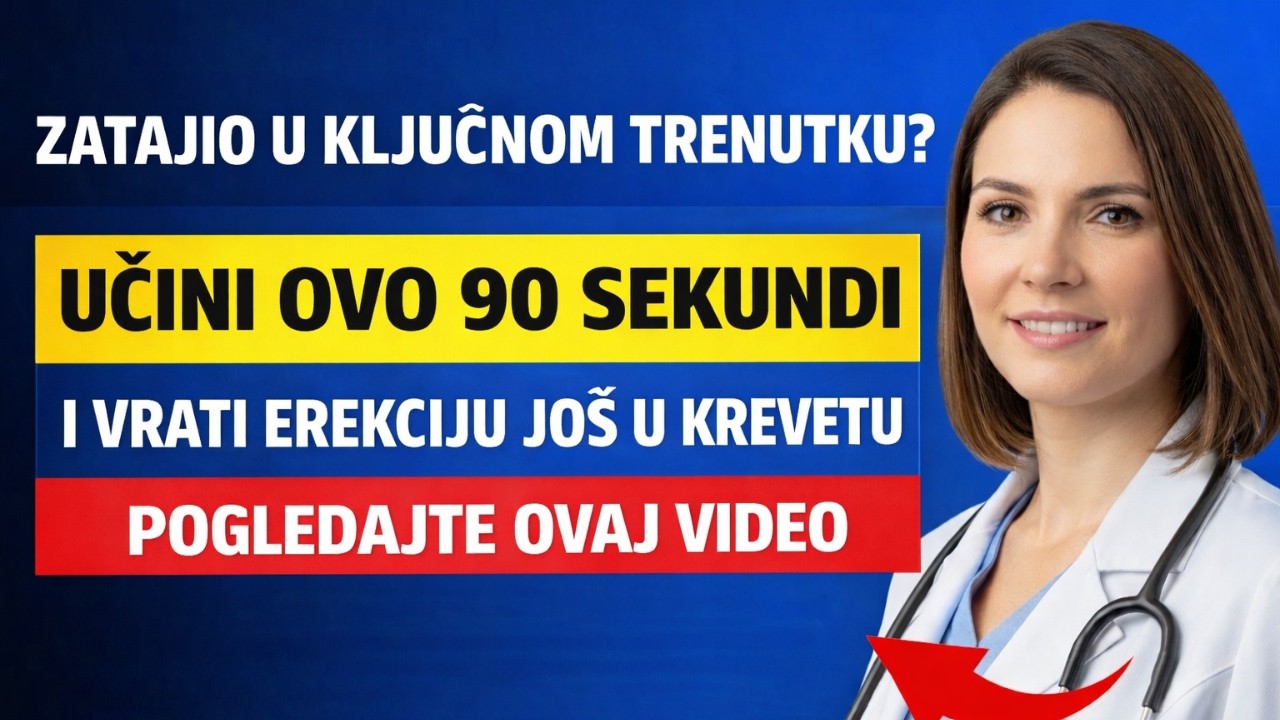 Zatajio u ključnom trenutku? Učini ovo 90 sekundi i vrati erekciju još u krevetu