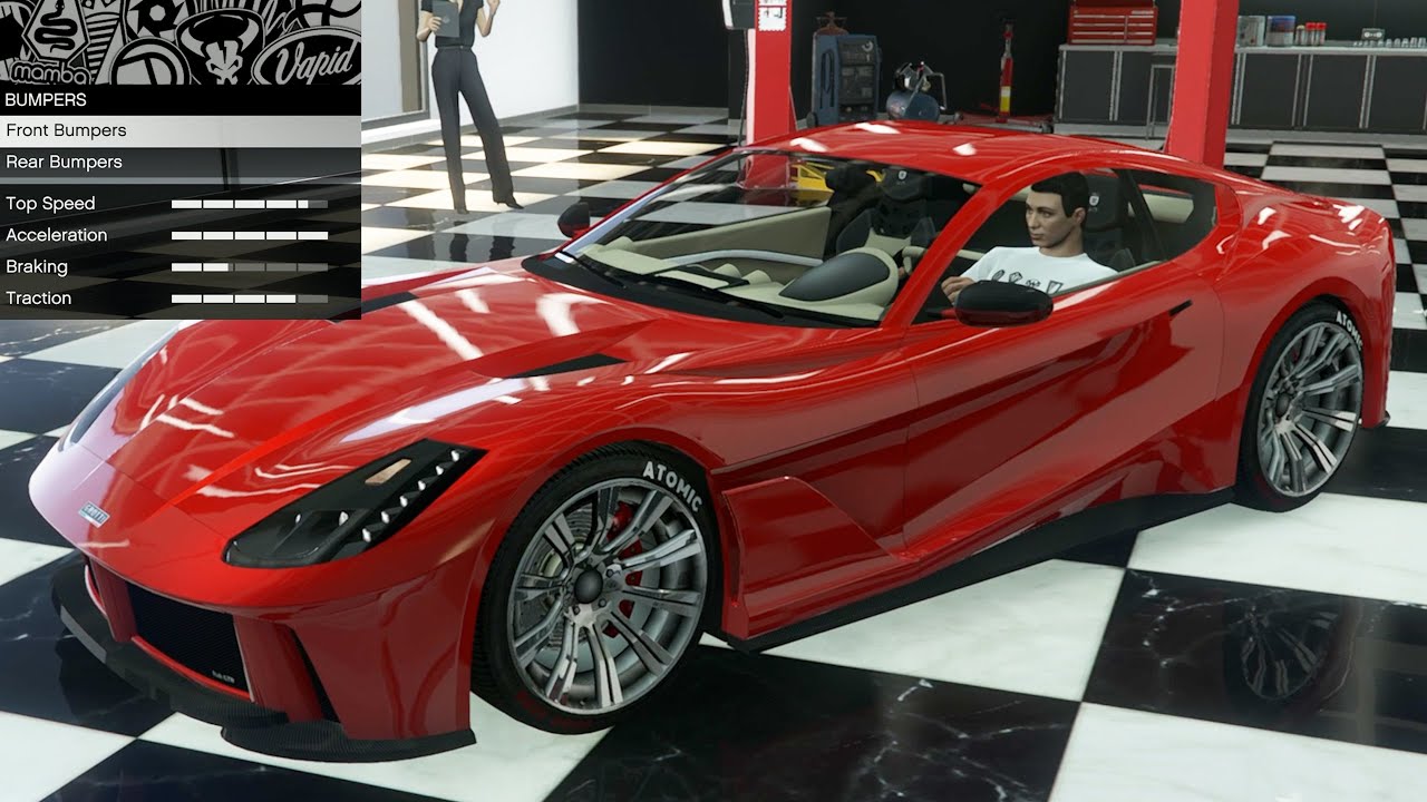 GTA 5 - Past DLC Vehicle Customization - Grotti Itali GTO (Ferrari 812 ...