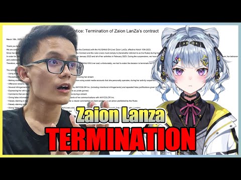 Zaion Lanza Termination - what has she done???