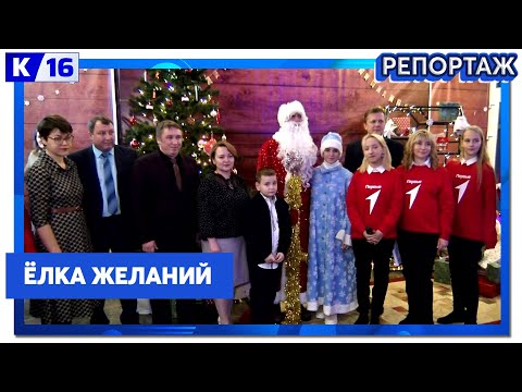 Видео: Благотворительная акция прошла в резиденции Деда Мороза в Ледовом дворце