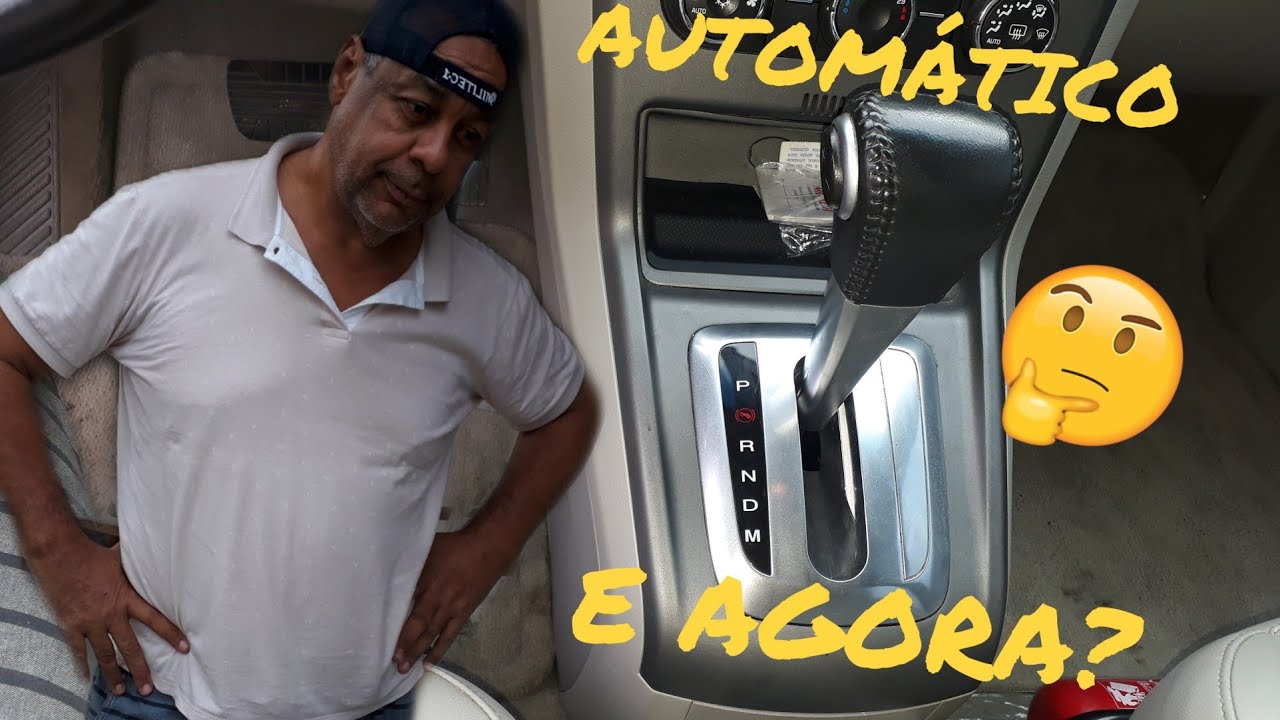 COMO DIRIGIR UM CARRO AUTOMÁTICO - YouTube