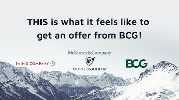 THIS is what it feels like to get an offer from BCG!