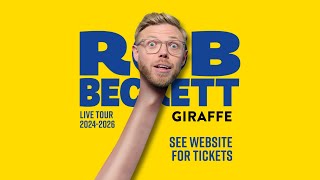 Rob Beckett - Giraffe | Brand New Live Show ANNOUNCEMENT