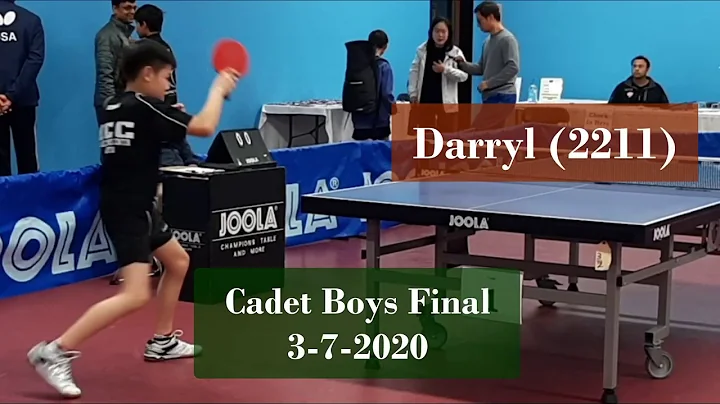 Cadet Boys Final: Jensen (2304) vs. Darryl (2211) ...