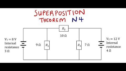 INDUSTRIAL ELECTRONICS N4 SUPERPOSTION THEOREM JULY 2022 QUESTION 1 @mathszoneafricanmotives