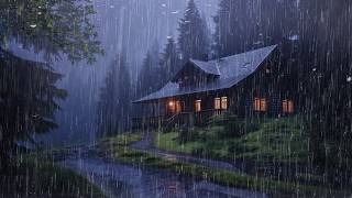Perfect Rain Sounds For Sleeping - 99% Sleep BETTER - Relaxing Rainstorm Sounds, Medition, ASMR