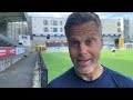 Kjetil Knutsen før kampen mot Sandefjord