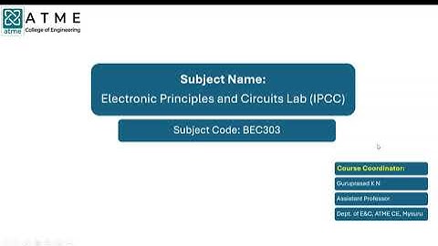 #BEC303 || Transfer and drain characteristics of a JFET using Multisim || EPC Lab