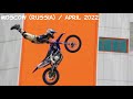 Moscow (Russia): FMX - demonstration performance/ Moto freestyle/ incredible jumps/ Best Trick/ 2022