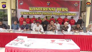 Download Lagu Konferensi Pers Ungkap TP Narkoba dan Pemusnahan Barbuk Narkoba, oleh Polda Kalteng MP3