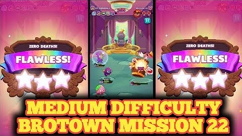 PIXELINGS: Brotown Mission 22 Medium Difficulty Barrel King Flawless Victory 3 Stars