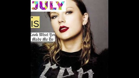 Your Birth Month Your Taylor Swift Reputation Song #reputation #taylorswift #birthday