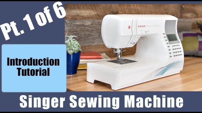 Singer Quantum 9960 demonstation model - Matri Sewingmachines