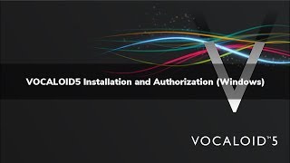 VOCALOID5 Installation and Authorization (Windows)