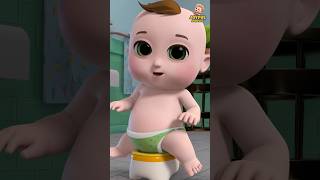 Potty Training Song 🚽 | Kids Learn Good Habits | Nursery Rhymes & Baby Cartoon song #shorts #kids