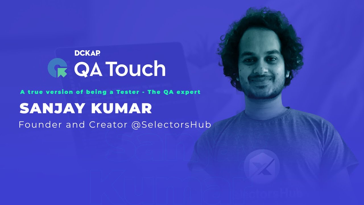 Watch the QA expert Sanjay Kumar talking about his Up Side Down QA ...
