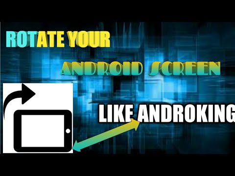 Rotate Any Android Screen With Rotation Control - YouTube