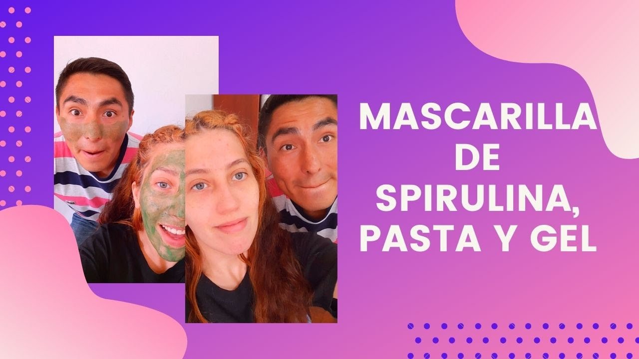 Mascarilla de Spirulina Gel de baño y Pasta Ganozhi