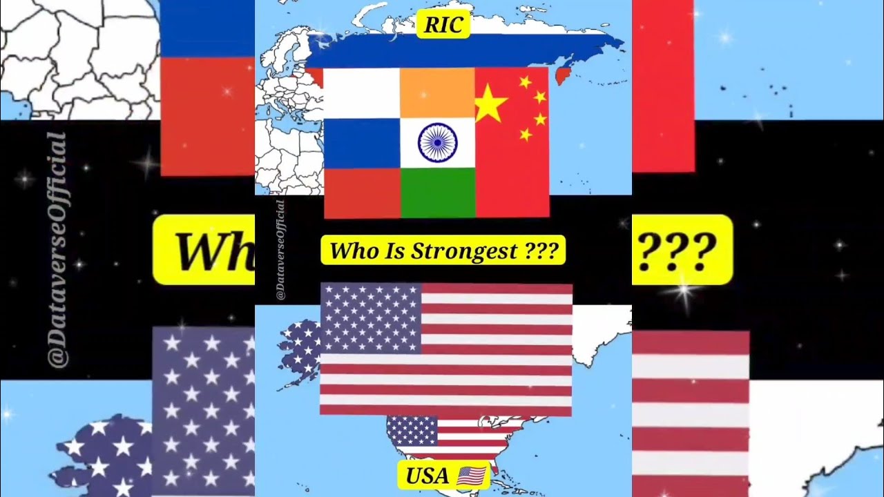 RIC vs USA 🇺🇲 General Comparison Shorts 2023 #dataverseofficial - YouTube