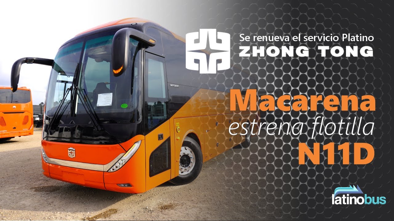 Latinobus POV: Los nuevos Zhongtong del servicio Platino de Flota La Macarena