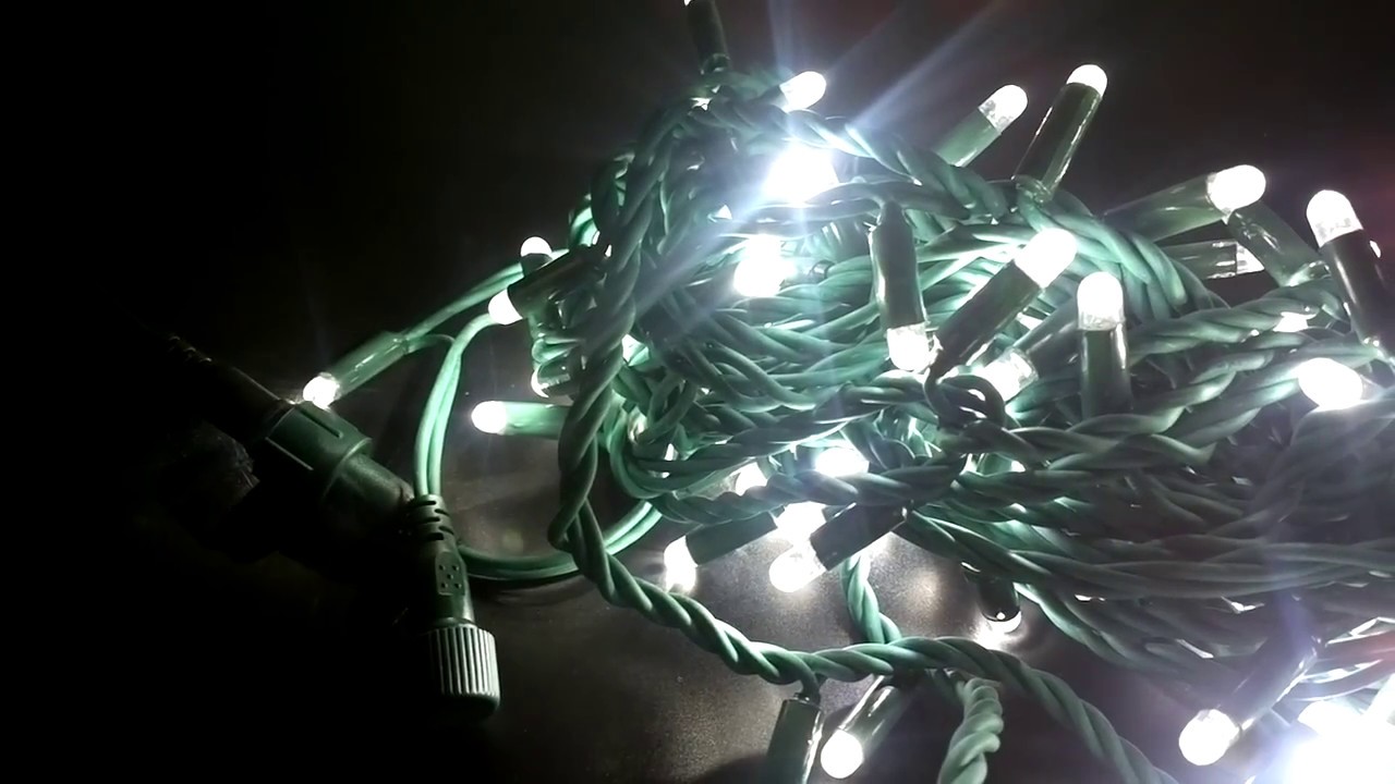 IP65 Rubber copper wire LED String. Any color, Cold weather, Rainning weather available.