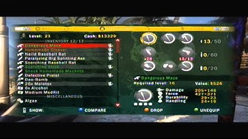 Dead Island: Infinite Molotovs, XP, and Money Cheat