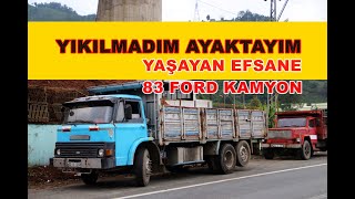 1983 MODEL YAŞAYAN EFSANE NOSTALJİ FORD KAMYON