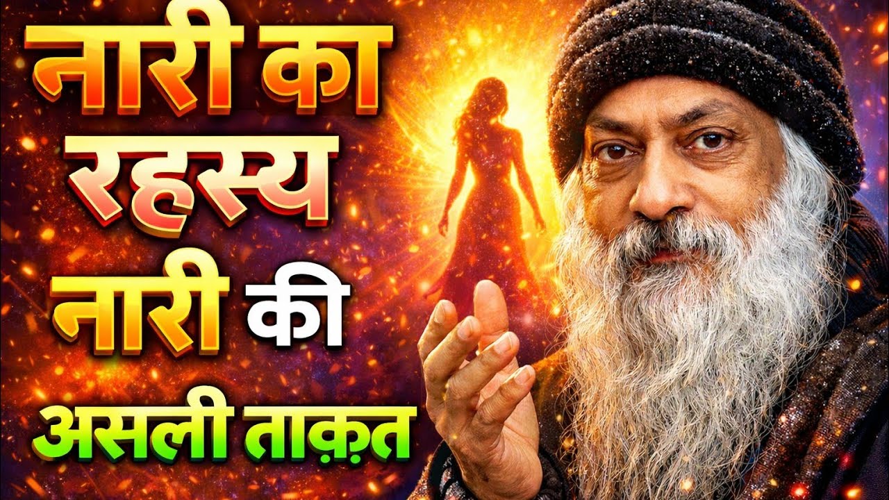 स्त्री का स्वभाव । नारी की संवेदनशीलता ओशो वाणी। नारी की असली ताक़त #Osho #oshoquotes #oshohindi 