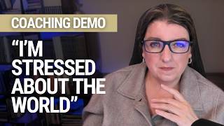 Life Coaching Demonstration – MCC Master Coach shows how to coach a triggered client Content