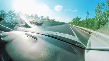 Insta360 go timelapse test video (the windshield is tinted, color plus on)