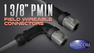 Mencom 1 3/8” Power Distribution Series Field Wireable Connector Assembly Video