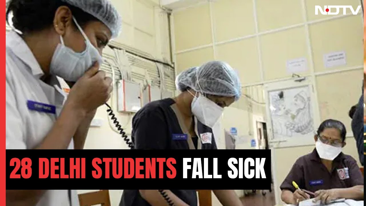 28 School Students Fall Sick Due to Suspected Gas Leak In Delhi
