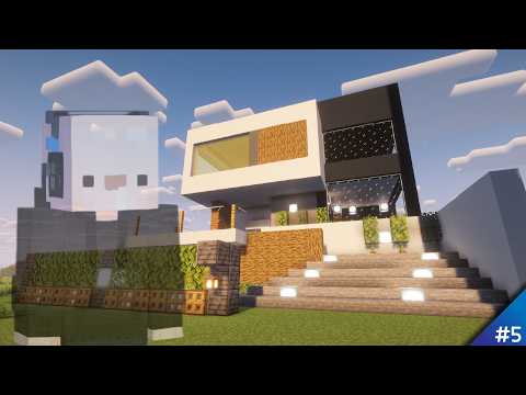 전망 좋은 <strong>모던하우스</strong> | 마인크래프트(Minecraft) #5