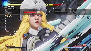 STREET FIGHTER V - Kolin V-Trigger 2 Cross Up Into Stun Concept 2