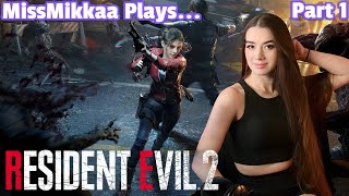 Let's Play Resident Evil 2 (2019) | Part 1 | MissMikkaa