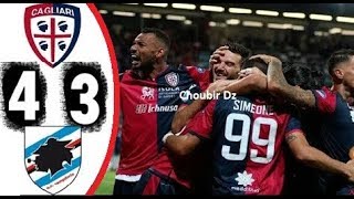 Cagliari Vs Sampdoria 4 3 Serie A 02 12 2019 Youtube