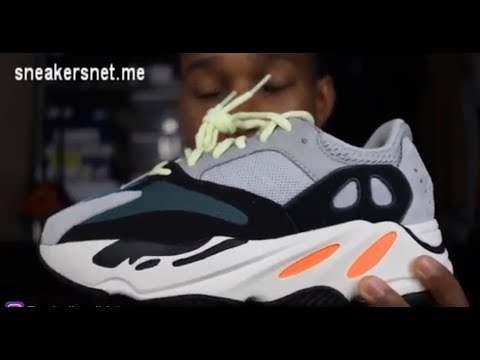 Best Unauthorized Adidas Yeezy 700 Wave Runner Review + ON Foot - YouTube