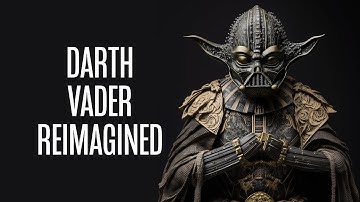 Darth Vader Reimagined as Classic Iconic Characters - Star Wars Midjourney AI Art