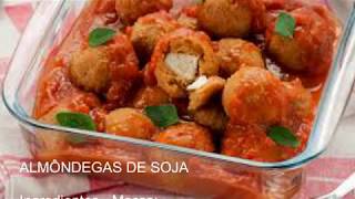 ALMÔNDEGAS DE SOJA RECEITA FACIL DE FAZER
