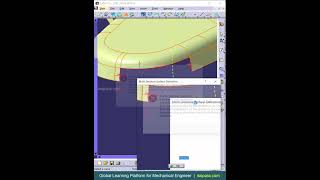 Multisection error fixed by taking complete edge surface in Catia V5 | Part 1 screenshot 5