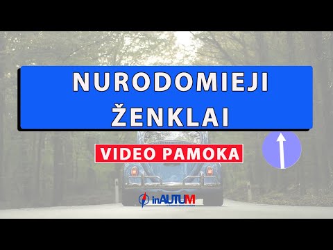 Video: Kokių Tipų Kelio ženklai Yra