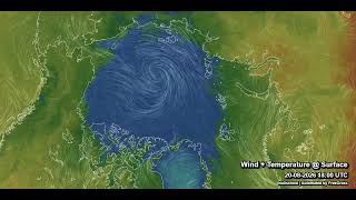 Arctic Weather Sea Ice Leads Forecast Aug 15-22 2026