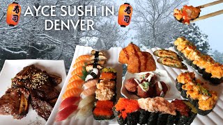 The BEST AYCE Sushi in Denver? I Finally Review My Favorite Spot!🍣