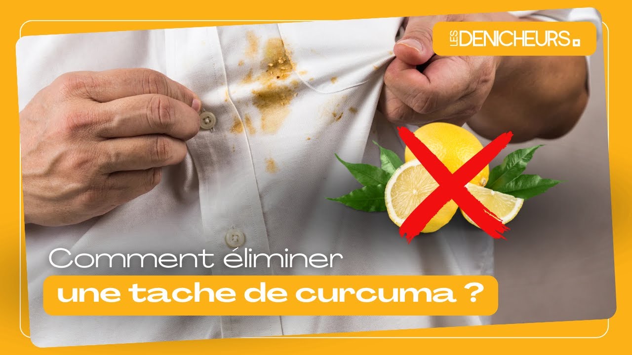 🌶️ Comment éliminer une tache de curcuma avec cette méthode miracle