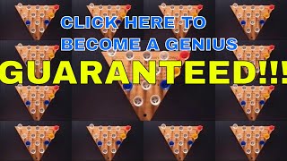 Cracker Barrel Jump All But One Peg Game part 2 of 4 made super easy